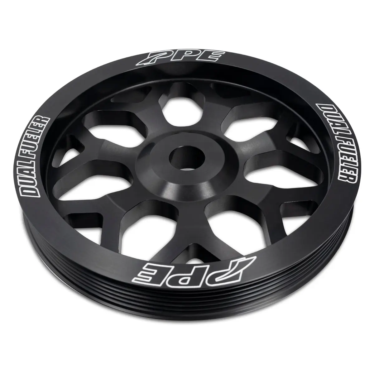 2001-2016 GM 6.6L Duramax 7Y-Spoke Style Billet Aluminum Pulley Wheel - Image 5